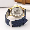 Wristwatches Men Watch Fashion Business Luxury Hollow Roman Numerals Sports Clock Faux Leather Quartz Wrist