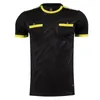 Utomhus-t-shirts Customiz Football Jersey Mens Professional Domare Soccer Jerseys vuxendomare Fotbollströja Kort ärm Domare Soccer Shirts 230815