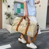 Torby Duffel Aottla Modna torba podróży duża pojemność torby dla kobiet Crossbody Bag damskie torba na ramię swobodna marka Pakiet sportowy J230815