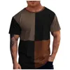 Mäns T-skjortor Europeiska och amerikanska sommarskjorta 2023 Ropa Designer O Neck Short Sleeved Fashion T-shirt Sport Pullover Roupa Masculina