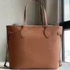 10a Top Quality Handbags Designer Tote Bag Handväskor 31 cm Lady Shoppingväska äkta läder axelväska med låda L014