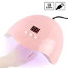 Nagel Trockner tragbare rosa Trocknermaschine UV LED -Lampe 306090S Timer USB -Kabel Home Verwenden Sie Gel Varnish Tool 230814