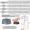 Men's Jeans Denim Pants White Personality High Street Hole Motorcycle Pedicure Elastic Scraping Casual