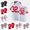 2023 ولاية أوهايو Buckeyes كرة القدم Jersey Osu Marvin Harrison Jr. Sonny Styles Emeka Egbuka J.T. Tuimoloau Jack Sawyer Treveyon Henderson Eddie George Kyle McCord Tate