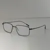 Óculos Frame Prescrição Leia os óculos de sol Viciços de luxo Titânio Frame completo Lentes de prescrição personalizáveis ​​Óculos de quadro completo óculos de moldura Mens de moldura