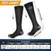 Sports Socks Electric Heating Rechargeable Battery For Men Woman Winter Thermal Outdoor Motorcycle Skiing 230814