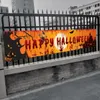 Другое мероприятие поставлено поставки Happy Halloween Banner длиной 250 см с тыквенным террором кровавый декор отпечатка рук для двора внутренний открытый 230815