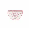 Cartoon Accessories Selling Cute Creative Red White Black Women Positive Pants Pin Badge Brooch Drop Delivery Baby Kids Maternity Pro Dheo1