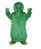 Big Green Chinese Dinosaur Mascot Costume dla dorosłych Halloweenowe przyjęcie urodzinowe odzież kreskówka