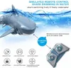 ElectricRC Animals Mini RC Water Toy Symulowana ryba rekinowa dla dzieci podwodne pływanie zdalne sterowanie zabawkami łodzi 230814