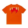 T-shirts voor herenkwaliteit zomer t-shirts Designer Mouw Amirri Casual Fashion Lange Term Stock Nieuw Us Red Love Print Casual Hip Hop High Street Round Sort Sleeve T-Shirt