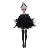 Куклы Honoka Bjd Doll 14 Выпуск Active Line Girl Body Cutie Leg D Bridlet Ballet Feet Black Lace Fairy Art Doll 230815