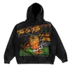 Herrtröjor tröjor explosioner huvtröjor amerikanska retro hajuku skalle mode tryck super dalian hoodies man punk hip hop gothic gata slitage 230815