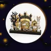 Novelty Items Halloween Wood Cemetery Ghost Ornament Creative Wooden Model Decor for Home New Year Ghost Festival Decoration Gift J230815