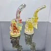 Glass Smoking Pipe Water hookah Bowls Smoking Classic stained glass bongs thickened and durable