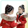 5 6 8 10 12 jaar oude jonge meisjes warme jas winterparka's bovenkleding tiener outdoor outfit kinderen kinderen bont capuchon 2109166408586