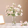 Decorative Flowers Artificial Morning Glory Garden Decoration Home Table Pography Props Room Ornament Simulated Little Fresh High Quality