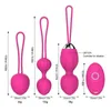 Sex Toy masseur sûr Silicone vagin balles vibrateurs pour les femmes Sexy Kegel Ben Wa serrer l'exercice Womams