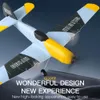 Aircraft Modle RC -vlak 2,4 GHz Dual Motor Epp Foam Glider Gyro Stabilization System Remote Control Airplane BF109 Fighter Toy Gift for Children 230815