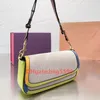 2023 Designer Bag Handbags Crossbody Bag Fashion Canvas Leather Shoulder Bags Classic Letter Gold Hardware Flap wallet backpack Shoulder Strap