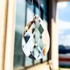 Chandelier Crystal 10pcs 38mm Reseau Crystals Pingente para Substituto Sparkle Prisms Sunscatcher pendurado DIY Decoração de casamento em casa DIY