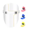 Gesichtsmassagegerade LED-Maske wiederaufladbare PON-Therapie Anti-Akne-Faltenentfernung und Verjüngung Hautpflegewerkzeuge für den Heimgebrauch 230814