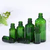 10 ml Amber Glass Droper -flaskor för eteriska oljor/ parfymåfyllningsbar tom Amber Bottle Blanda Blandar Glasflaskor Vlawb