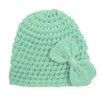 12 pezzi/lotto inverno warm wow broba cappello a maglia a maglia simpatica ragazza neonati ragazze bonnet cofano per bambini accessori per capelli turbanti in blocco