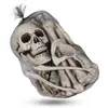 Novelty Items 1228pcs Halloween Skeleton Bones Halloween Party Skull Decorations Ornaments Haunted House Room Horror Realistic Model Props J230815