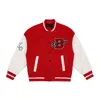 Herrenjacken American Letter Handtuch bestickte Jacke Mantel Herren Y2K Street Hip Hop Retro Baseball Uniform Paar lässig All Match Top 230815