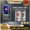 A New Look For The Big Screen DLS-EMSLIM RF Slimming EMSZERO 6500W Touch Screen 200HZ 2/4/5 Handles Machine 15 Tesla HIEMT Body EMSCULPTINGHealtn Beauty Equipment