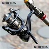 Spinning Rods 1.8-3.6M Telescopic Fishing Rod Combo Reel Set Carp Kit 220226 Drop Delivery Sports Outdoors Dhaee