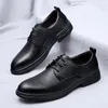 SURET Buty Modna skóra męska Oxford Elegantes Formal Flats Design Man Business British Style Male Brogue Footwear 230814