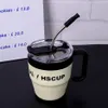 La dernière tasse de paille d'isolation thermique à café en acier inoxydable de 16 oz, de nombreux styles choisissent, prennent en charge la personnalisation de tout logo