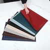 Table Mats Placemats For Dining Place Mat Washable PVC In Kitchen Accessories Tableware Cup Wine Non-slip Pad Black Brown