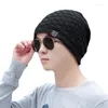 Berets Winter Warm Men Fashion Beanies Skullies High Quality Thick Hat For Male Cool Knit Bonnet Casual Brand Hats Mx-322