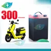 60V 60AH Lithium -ionbatterij met BMS voor 2500W 4000W elektrische driewielige scooter motorfiets +10a Charger