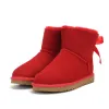 Autumn Winter Designer Botas de nieve cálida Medio tobillo Fuerz completo Furno Furry USA Australia Boot