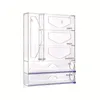 6 in 1 zak Organizer Plastic Wrap Dispenser Foly Organizer met snijder voor keukenlade voedsel Sandwichzak opbergdoos met gallonslider kwarts vriezerzakken