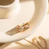 Dangle Earrings 585 Rose Gold Main White Zircon Clip Heart & Arrow Stone Cut Compact Crystal Fashion Party Jewelry Russia