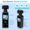 Kamery odporne na warunki atmosferyczne 4K HD Pocket Action Camera 270 ° Rotatable WiFi Mini Sport