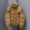 Femmes Parkas à capuche coupe-vent vestes concepteur femmes vers le bas manteau mince veste courte fermetures à glissière manteaux taille asiatique