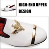 New Men Men Velvet Roafers Dress Shoes Metallic Party Party Luxury Luffers Zapatos Hombre 39-47 A27