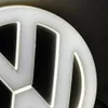 Auto Illuminated 5D светодиодный автомобиль Logo Logo Light Light Badge Emblem Lamps для Volkswagen VW Golf Bora CC Magotan Tiguan Scirocco 4D314S