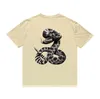 Summer Mens T-shirts Couples Cotton Tees Tops Pullover Letter Printed T-shirt Animal Print Letter Short Sleeve Loose T-shirt Colorful Cola Printing Ink Casual Tees