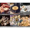 3D Latte Art Coffee Printer Machine Automatische dranken Food Selfie met WiFi -verbinding Printing Eetbare inktpatronen afdrukken