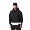 Felpa con cappuccio per uomini Peso pesante Blank Wear Street Pullover Unisex Pullover oversize Felpa personalizzata sciolta Plus Times 230815