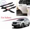 3 cores universal para a série Subaru Forester Outback BRZ WRX 4PCS PVC CAR ANTI-CLISEIRA TRIME