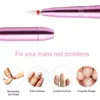 Nail Manicure Set Portable Drill Kit File Machine Pen Form Professional High Speed ​​Electric med bitar 230815