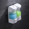 Bath Accessory Set Hand Soap Dispenser Squeezed 400ml Shower Gel Box Multifunctional Shampoo Liquid Bathroom Supplies